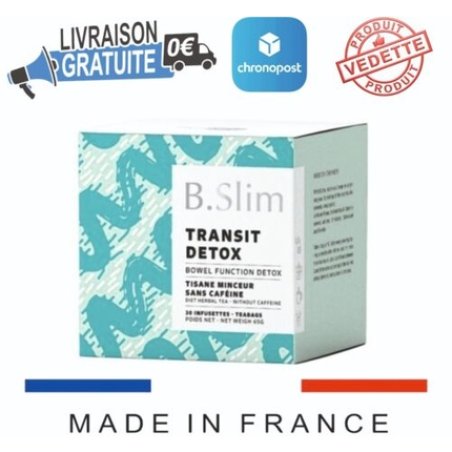 B.Slim Transit Detox Slimming Herbal Tea 30 Tea Bags