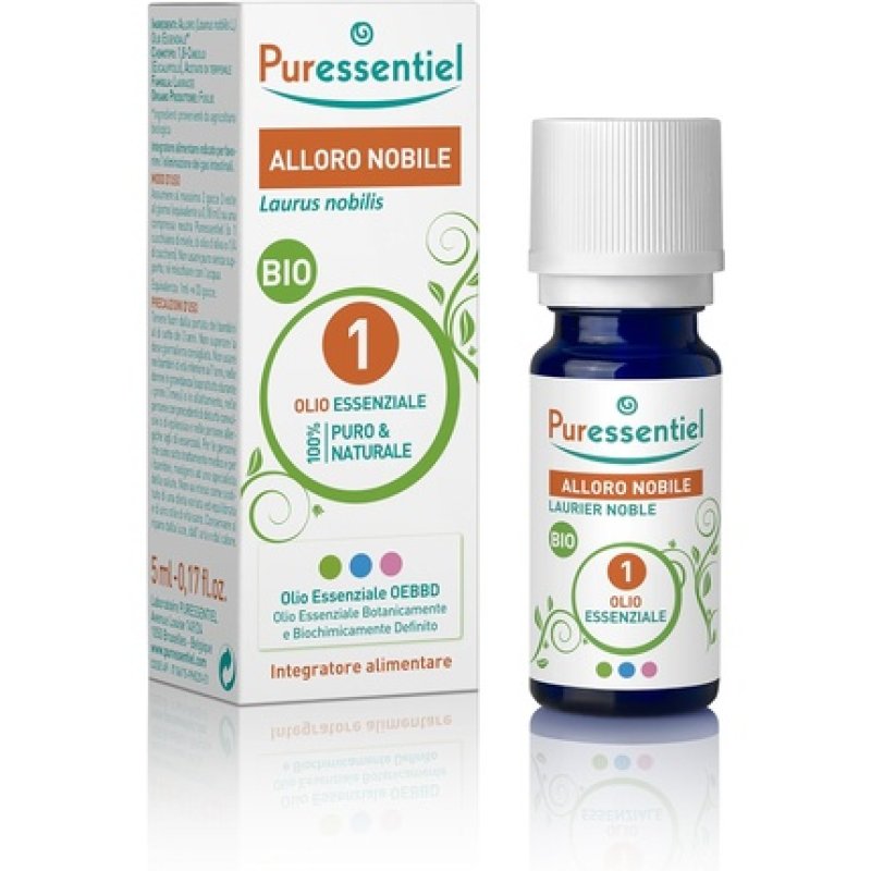 Puressentiel Organic Laurel Noble Essential Oil 0.17oz
