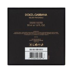 Dolce & Gabbana Velvet Patchouli Eau De Parfum Spray 50ml 1.6oz