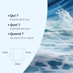 Oligocean Aquamag Marine Magnesium with Vitamins B3, B5, B2, B6, and B8