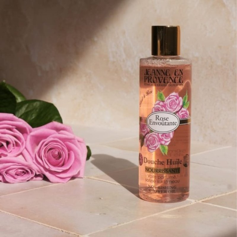 Jeanne en Provence Rose Shower Oil 250ml