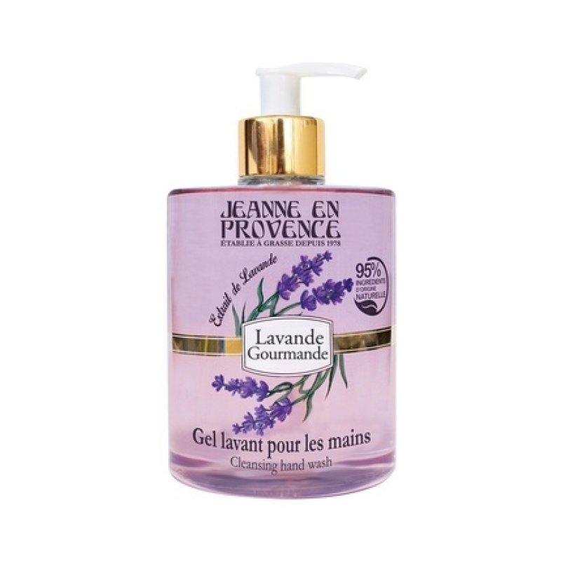 Jeanne En Provence Liquid Soap For Body And Hair With Lavender - 500 Ml