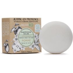 Jeanne En Provence Solid Apple Shampoo Organic 75g Made in France