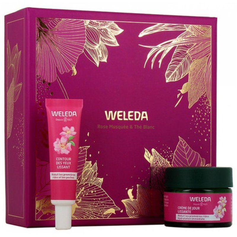 Weleda Wild Rose Smoothing Day Cream 40ml and Eye Contour 12ml