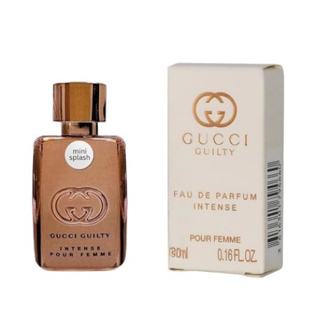 Gucci Guilty Intense Eau De Parfum Mini Perfume Splash 0.16 Fl Oz