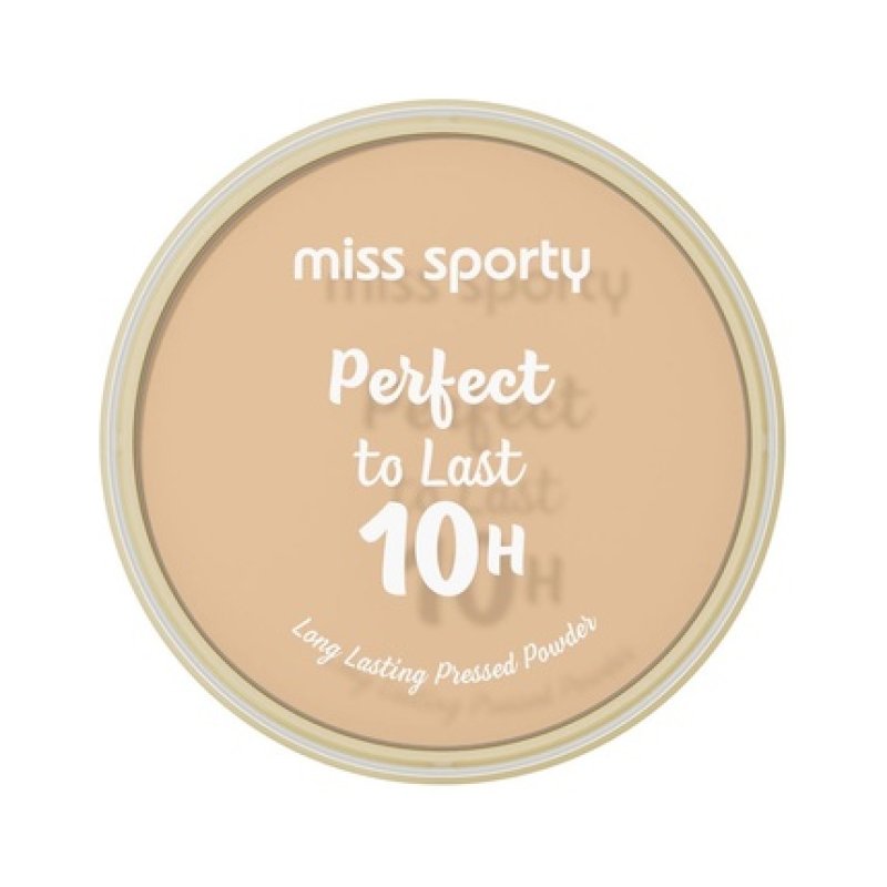 Miss Sporty Perfect To Last 10h Long-Lasting Powder In Compact 010 Porcelain 9g