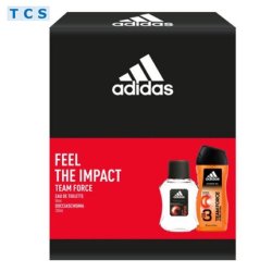 Adidas Gift set Team Force Eau De Toilette 50 ml Shower gel 250ml