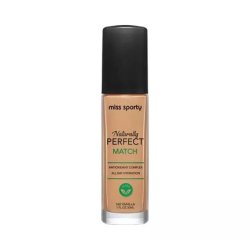 Miss Sporty Naturally Perfect Match Vegan Moisturizing Foundation 160 Vanilla 30ml