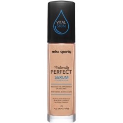 Miss Sporty Naturally Perfect All Skin Serum Foundation 25 Warm 30ml