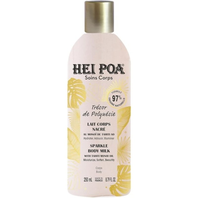 Hei Poa Tresor De Polynesia Pearlescent Body Milk with Monoi 250ml