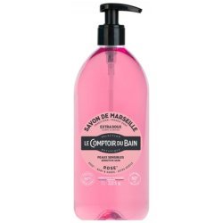 Le Theke Du Bad Traditional Soap from Marseille Rose 1L