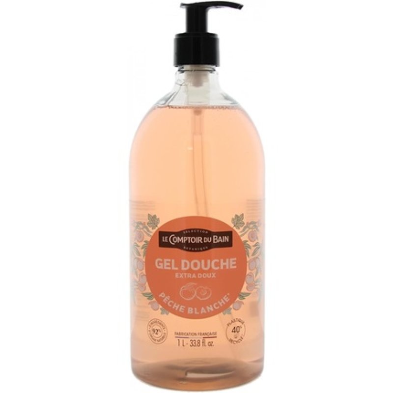 Le Comptoir Du Bain White Peach Shower Gel 1L