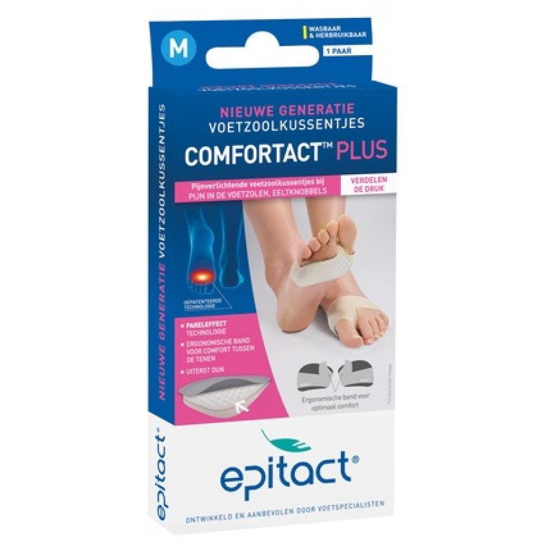 Epitact Comfortact Plus Foot Cushions - Medium