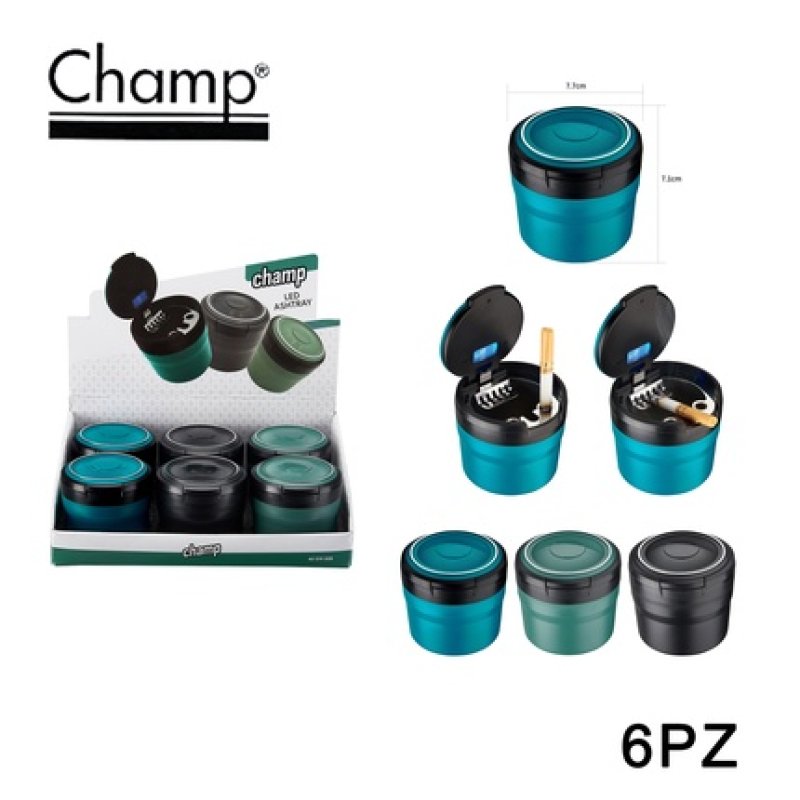 Champ Round Ashtray Led Dl6