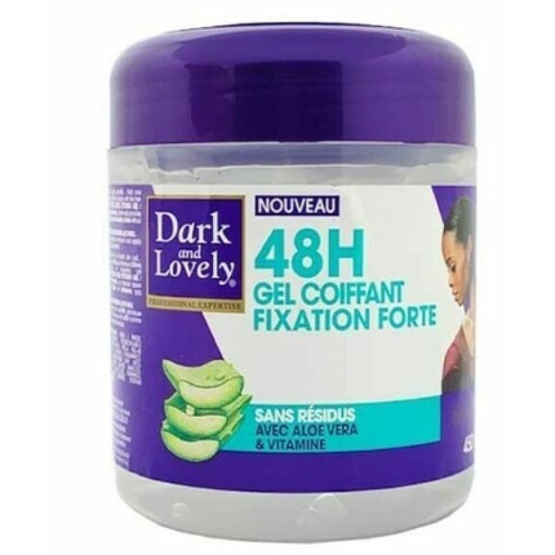Dark and Lovely Gel 48 Hours Extra Hold Styling Gel 450ml