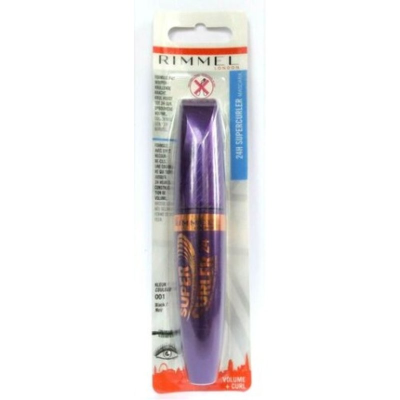 Rimmel Super Curler 25hr Volume and Curl Mascara 001 Black