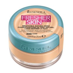 Rimmel London Fresher Skin SPF 15 Foundation in Sand 30ml