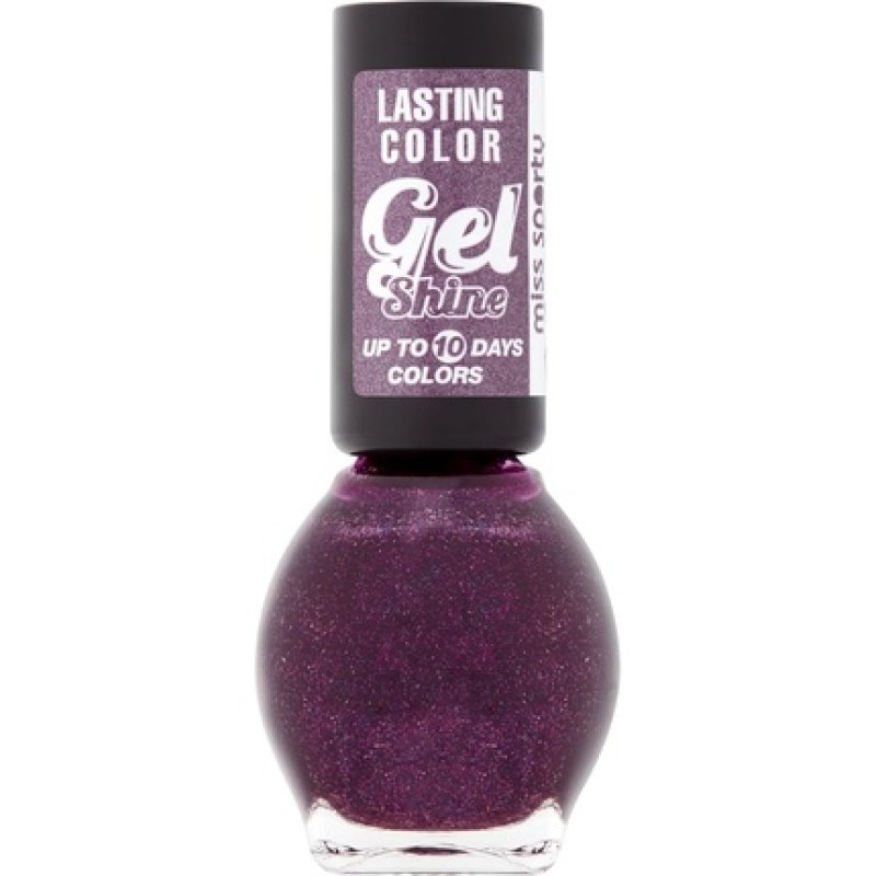 Miss Sporty Number 568 Lasting Colour Gel Shine Nail Polish 7ml Pink Studio