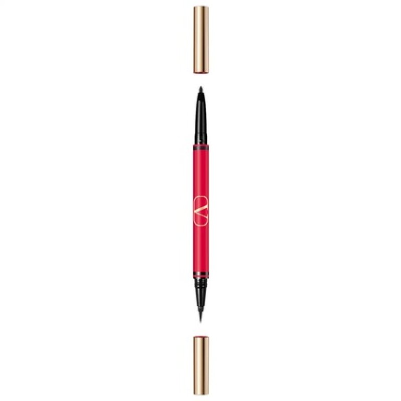 Valentino Twin Liner Double-Ended Gel Pencil Eyeliner 02 Black - 8 Grams