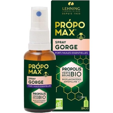 Strong Throat Spray with Organic Essential Oils 30ml