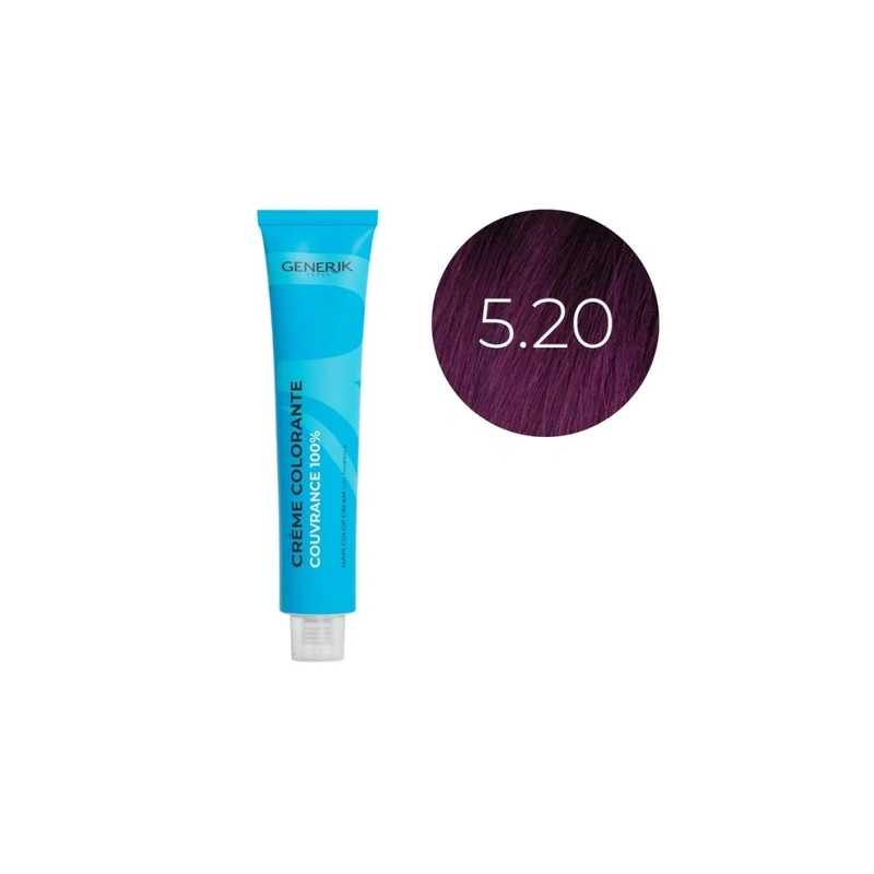 Generik Oxidation Hair Color 100 Ml Shade 5.20