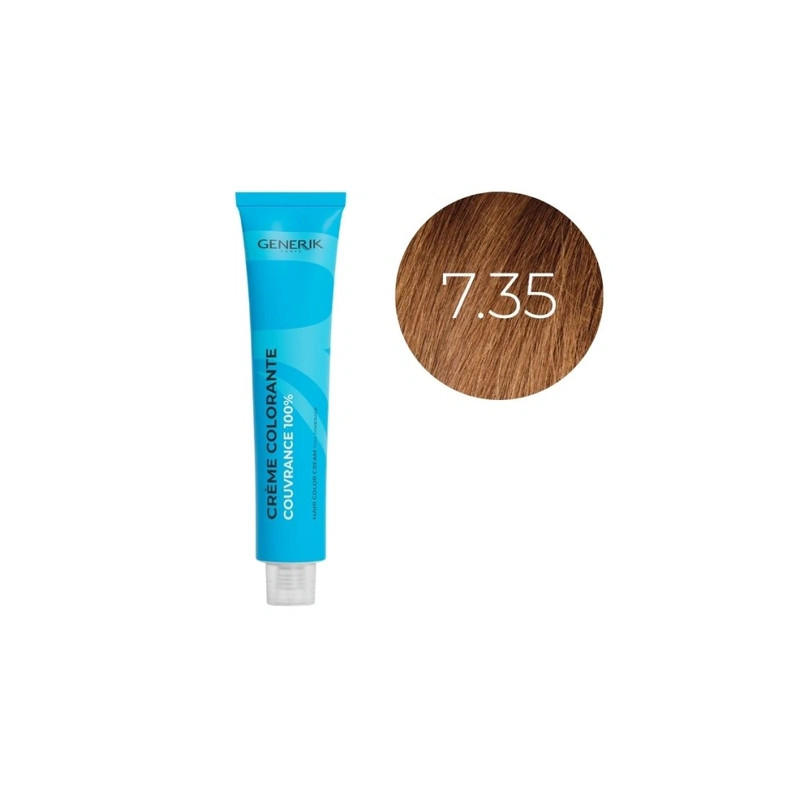 Generik Oxidation Hair Color 100 Ml Shade 7.35