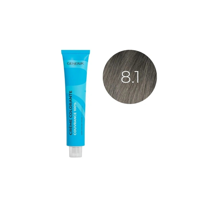 Generik Oxidation Hair Color 100 Ml By Shade 8.1