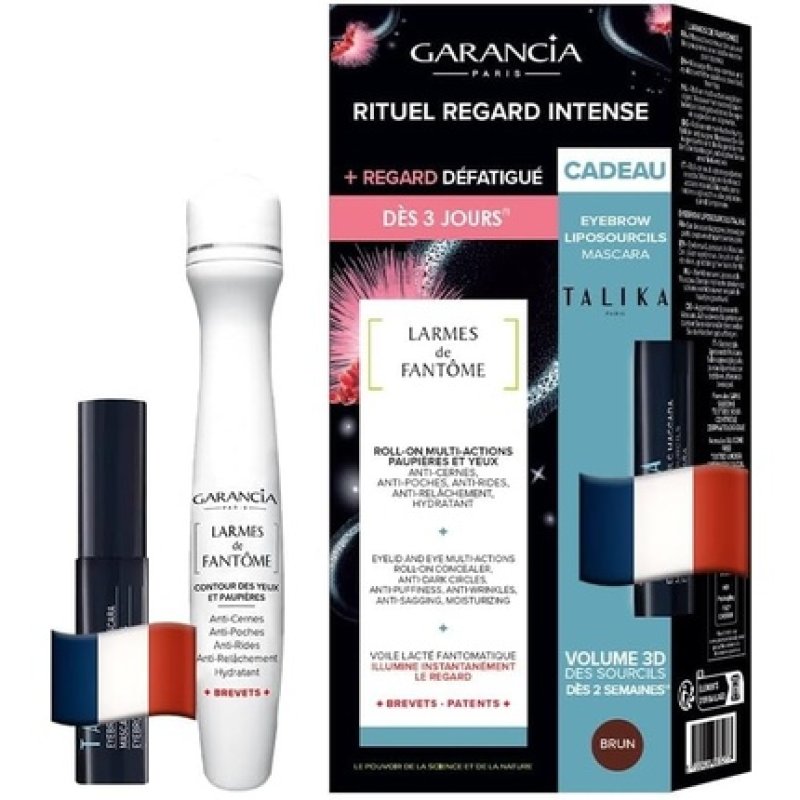 Garancia Intense Look Multi-Action Roll-On Ritual Set with Brown Mascara