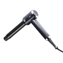 Jean Louis David Ceramic Curling Iron with LCD Screen 28mm Diameter 14 Temperature Settings for All Hair Types - Black