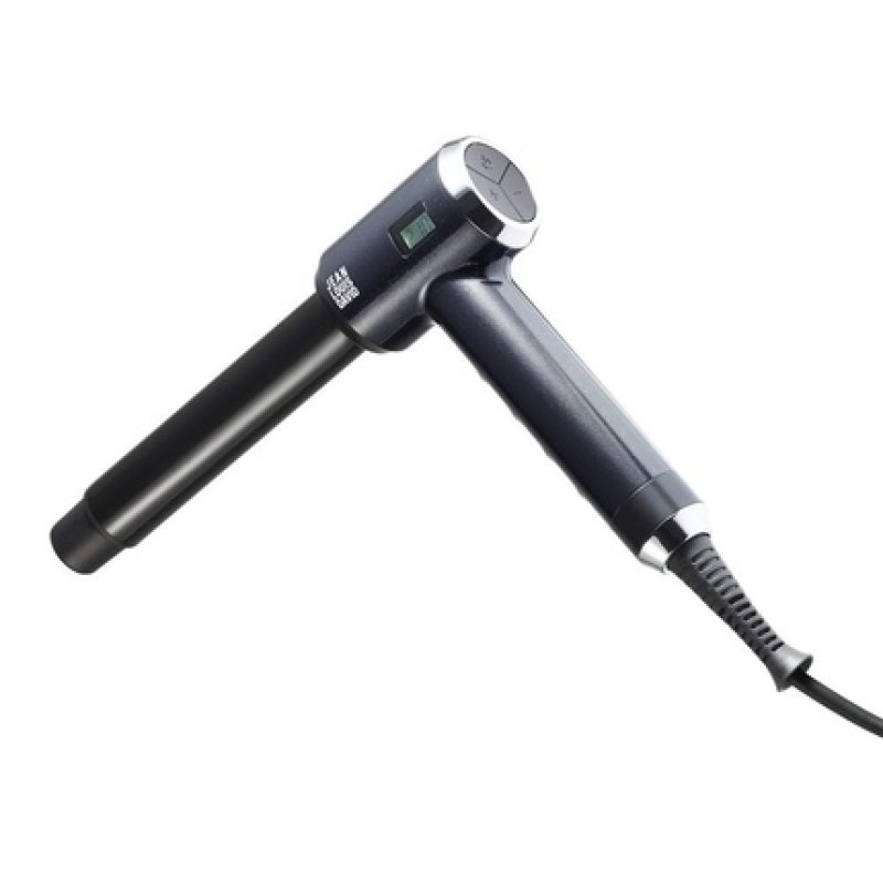 Jean Louis David Ceramic Curling Iron with LCD Screen 28mm Diameter 14 Temperature Settings for All Hair Types - Black