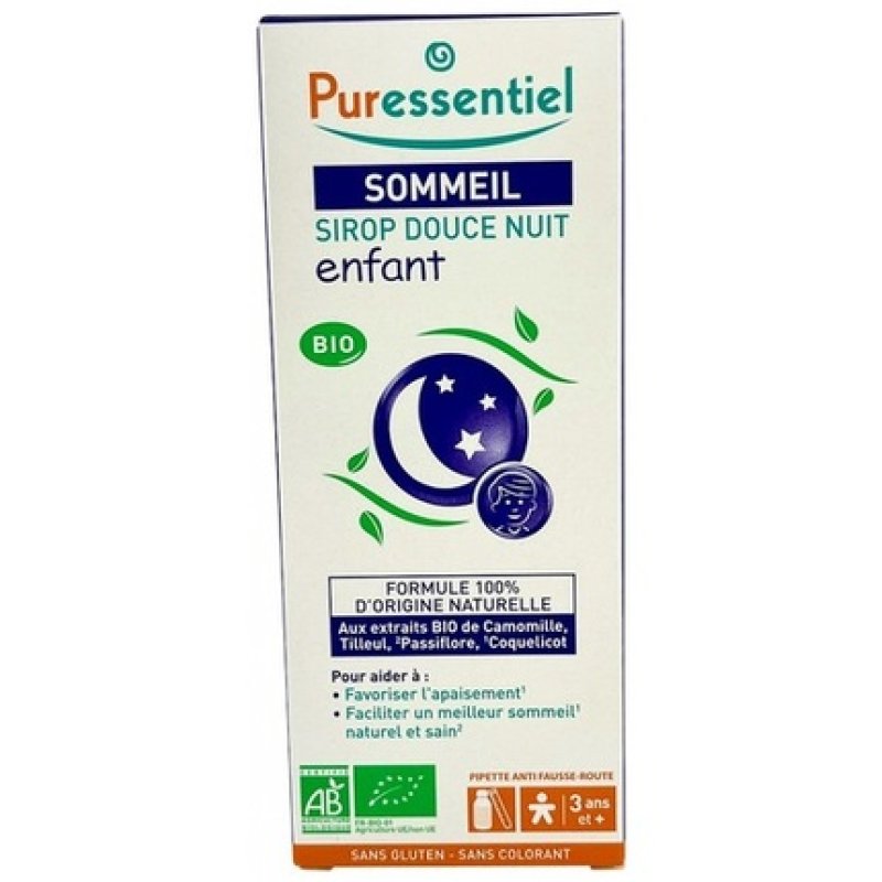 Puressentiel Organic Sleep Syrup Sweet Night for Children 125ml