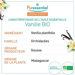 Puressentiel Vanilla Essential Oil Organic 5ml