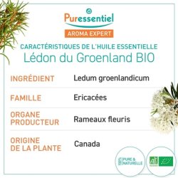 Puressentiel Organic Greenland Ledon Essential Oil 5ml