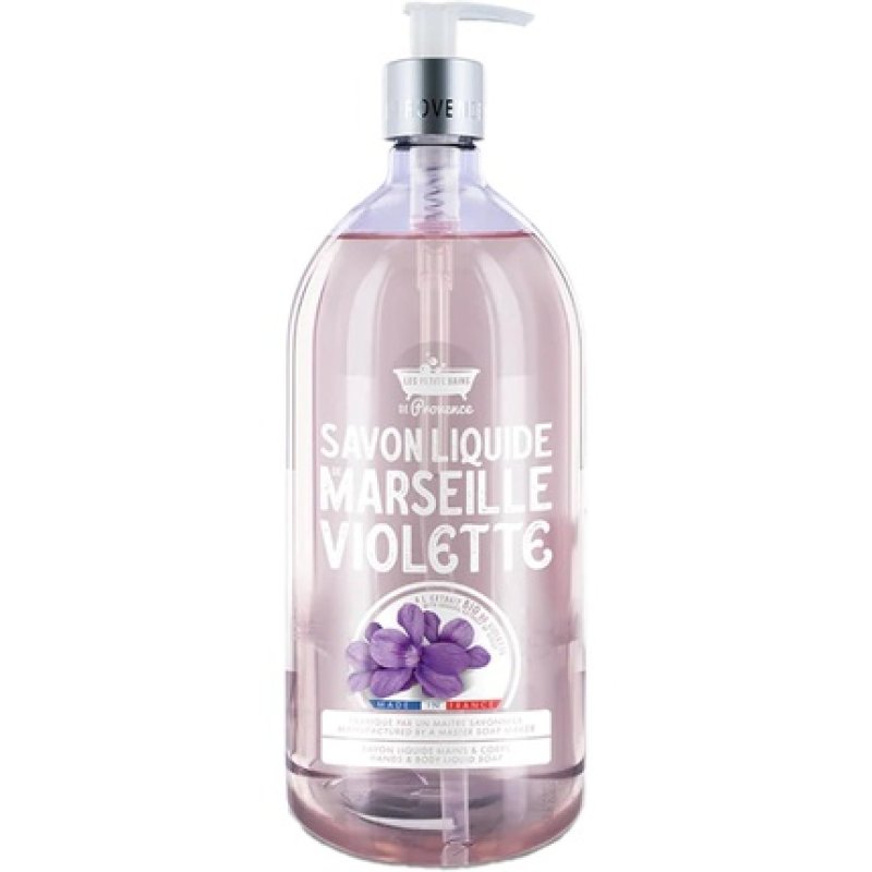 Liquid Soap 1L Violet Les Petits Bains De Provence