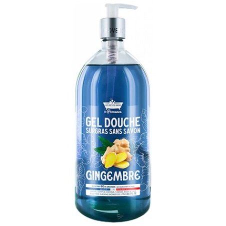Les Petits Bains De Provence Ginger Shower Gel 1L - Gentle and Moisturizing