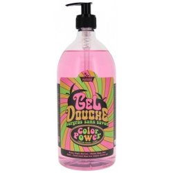 Les Petits Bains De Provence Shower Gel Apple Peach 1L - Moisturizing