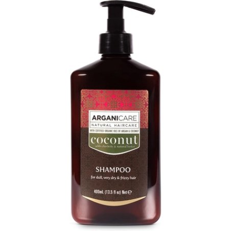 ArganiCare Coconut Shampoo for Dull Very Dry and Frizzy Hair 400ml
