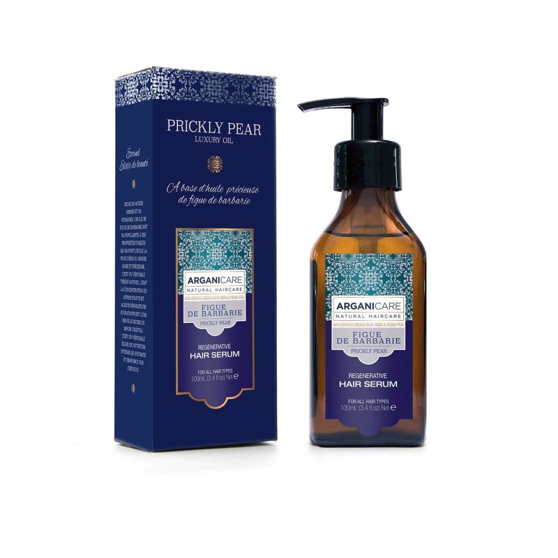 Arganicare Regenerating Serum with Prickly Pear and Vitamin E for Dull Hair
