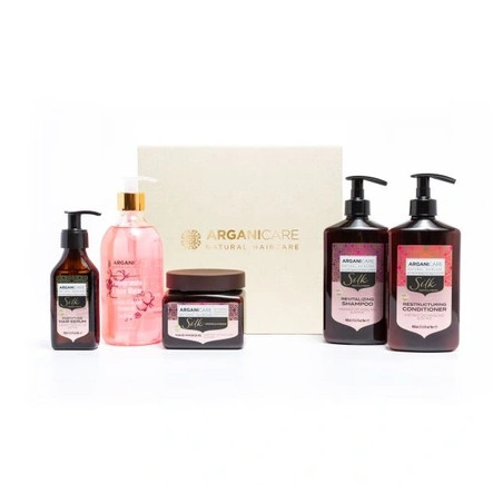 Arganicare Christmas Silk Set 2024 5 Treatments - Hair Care