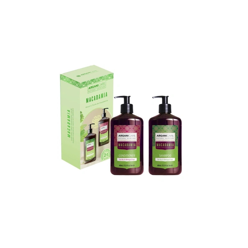Arganicare Macadamia Shampoo And Conditioner Set 2023