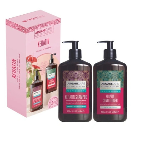 Arganicare Keratin Shampoo And Conditioner Set 2023