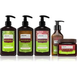 Arganicare Macadamia Set - Hair Care Gift Set for Damaged and Dry Hair