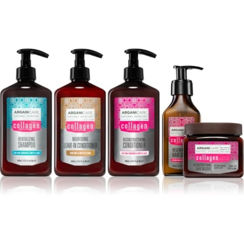 Arganicare Collagen Set Gift Package for Fragile Hair