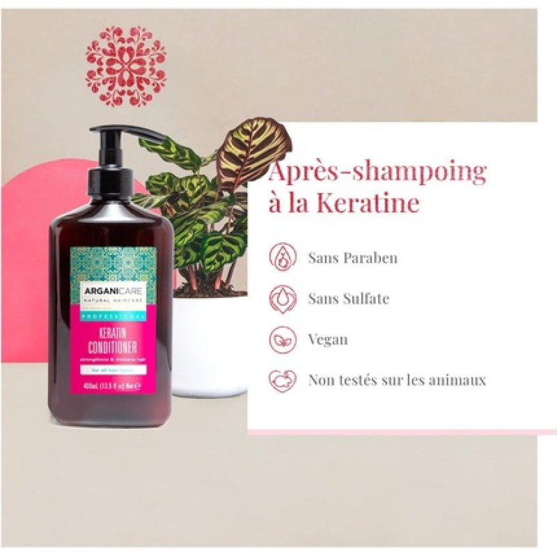 ArganiCARE Hair Care Kit Keratin Set 400ml - Pack of 2