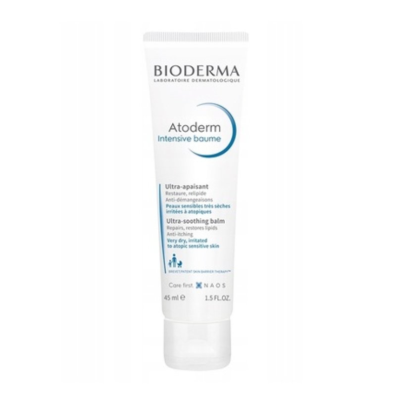 Bioderma Atoderm Intensive Balm Nourishing Cream For Dry Skin, 45 Ml