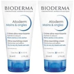 ATODERM Crème Mains & Ongles - Lot de 2 2x50ml