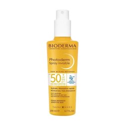 Bioderma Photoderm Invisible Spray Sunscreen For Sensitive Skin Spf 50 , 200 Ml