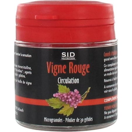 Sid Nutrition Circulation Red Vine 30 Capsules