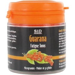 Sid Nutrition Fatigue Tonus Guarana 30 Capsules
