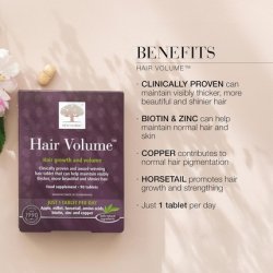 New Nordic Hair Volume Hair Growth Vitamins 90 Tablets